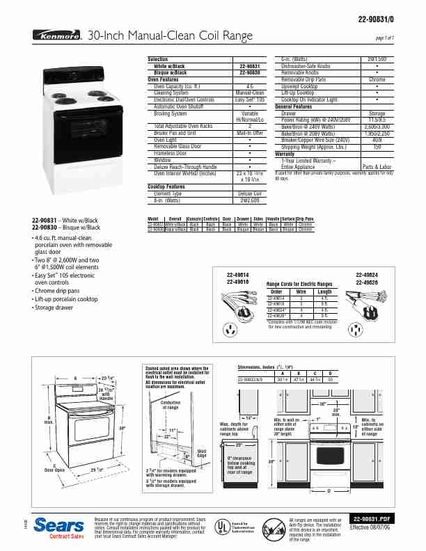 Kenmore Range 2290830page_pdf